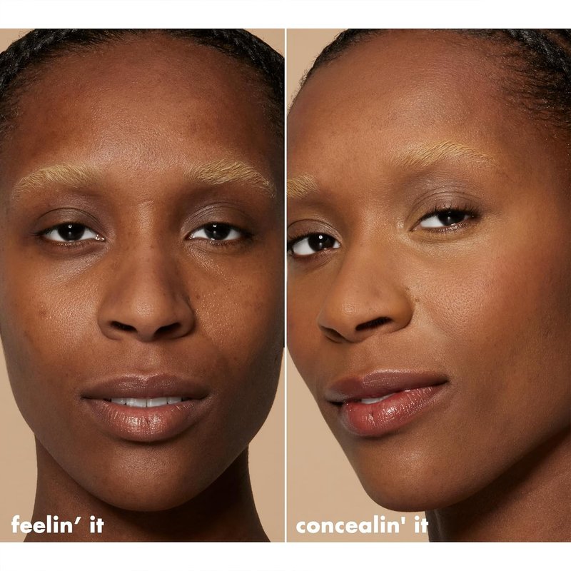 e.l.f. Hydrating Camo Concealer - Full-Coverage Satin Finish for Blemishes & Under-Eye Circles | Deep Caramel, Vegan & Cruelty-Free