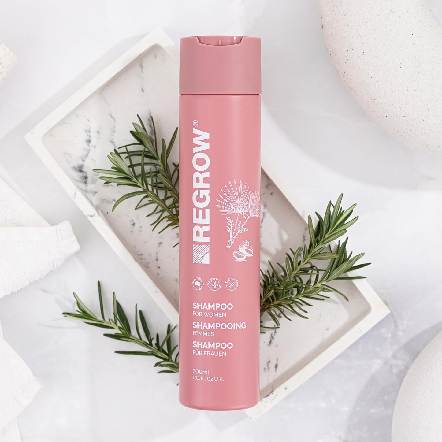 Womens Shampoo for Stronger, Thicker Hair | Caffeine, Biotin & Niacinamide, 10.14 Fl. Oz