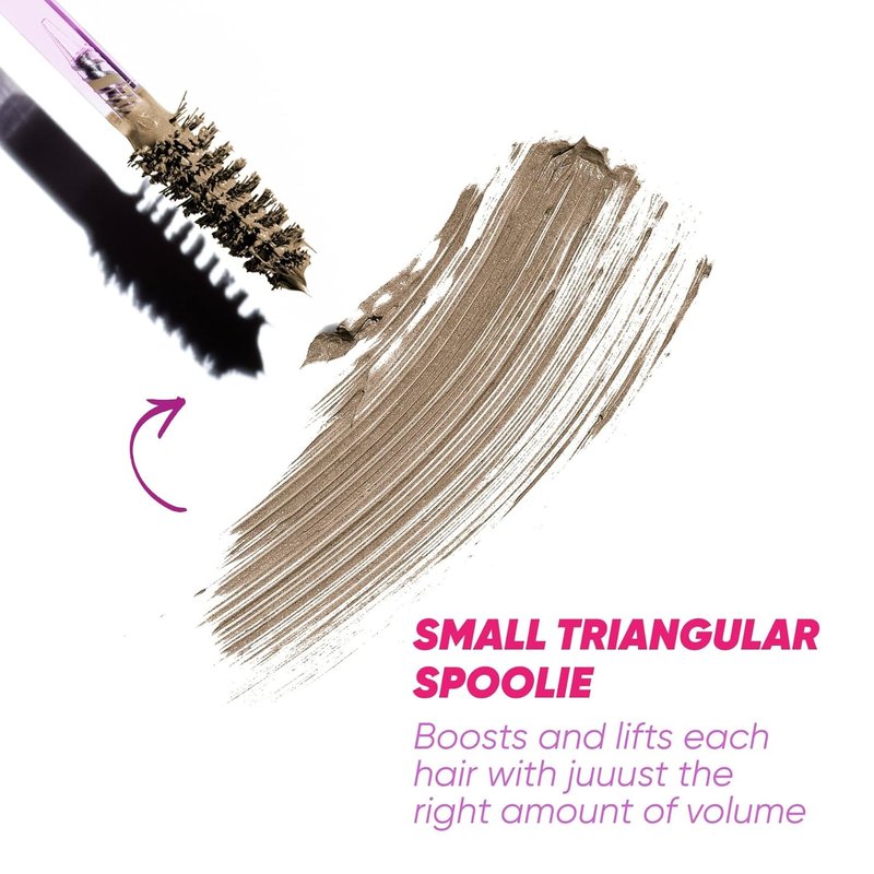 Kosas Air Brow Tinted Eyebrow Gel - Volumizing Formula for Flexible, Long-Lasting Hold | Taupe