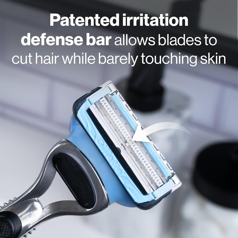 Gillette SkinGuard Razor Blade Refills - 2 Blade Cartridge for Sensitive Skin | 8 Count with Lubrication