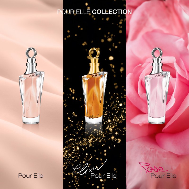 Mauboussin - Elixir Pour Elle 100ml (3.3 Fl Oz) - Eau de Parfum for Women - Floral & Oriental Scents
