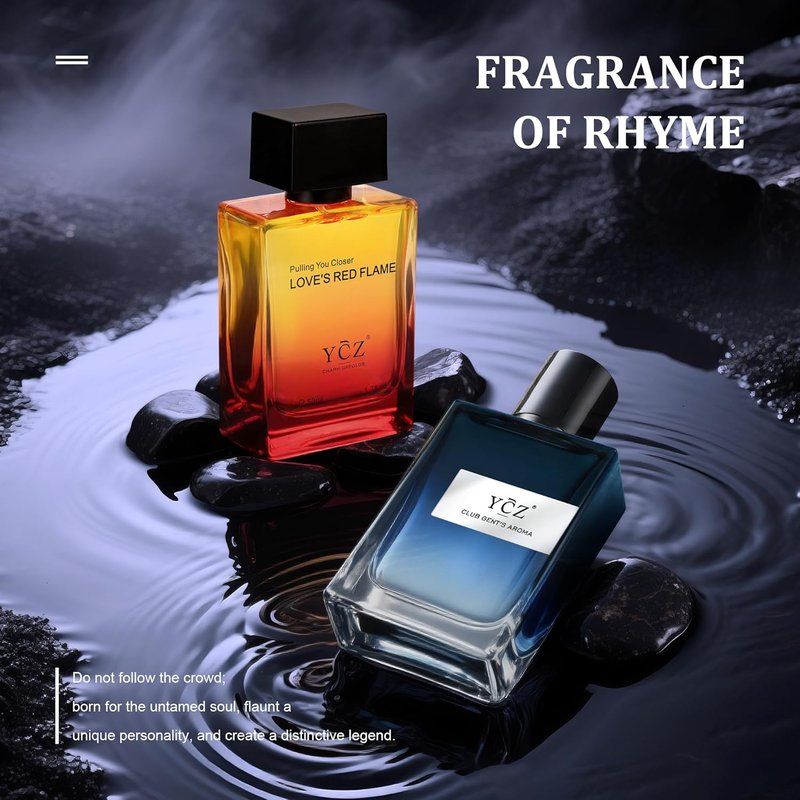 Men's Pheromone Cologne - Lasting Citrus Fragrance for Attraction | 2-Pack, 1.7 oz Bottles, Perfect for Dates & Gifts