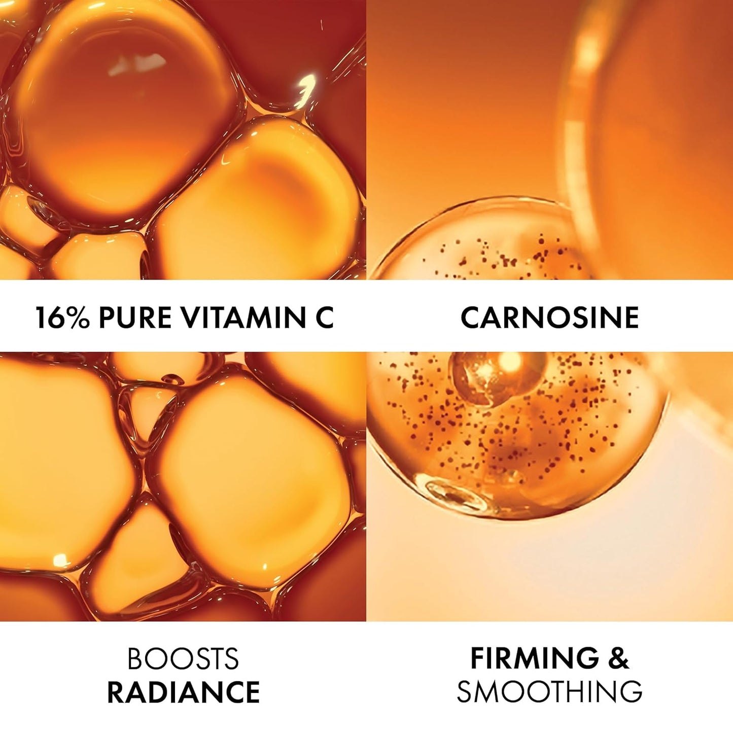 Vichy LiftActiv Vitamin C Serum - Brightening Face Serum with Hyaluronic Acid & Vitamin E | Reduces Fine Lines & Improves Radiance