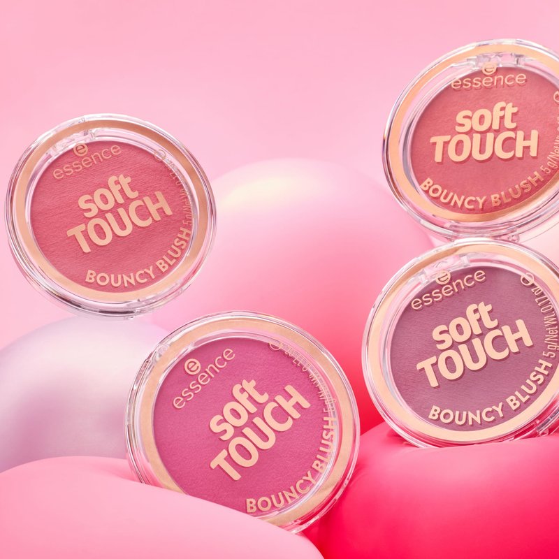 essence | Soft Touch Bouncy Blush | Lightweight, Buildable Cream to Powder Blush | Long-Lasting Natural Flush | Vegan & Cruelty-Free Makeup (10 Antique Bloom)