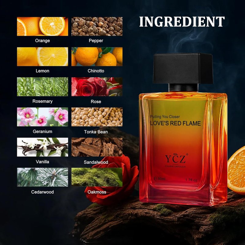 Men's Pheromone Cologne - Lasting Citrus Fragrance for Attraction | 2-Pack, 1.7 oz Bottles, Perfect for Dates & Gifts