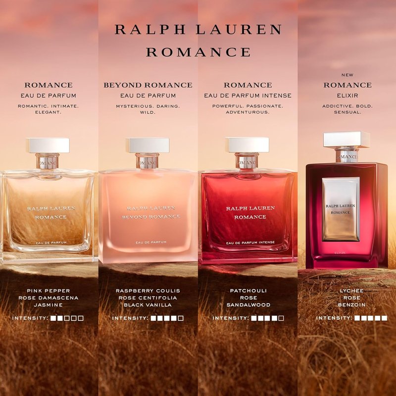 Ralph Lauren Fragrances Romance Elixir - Women's Perfume Gift Set | Full Size 2.3 Fl Oz & Travel Size 0.3 Fl Oz