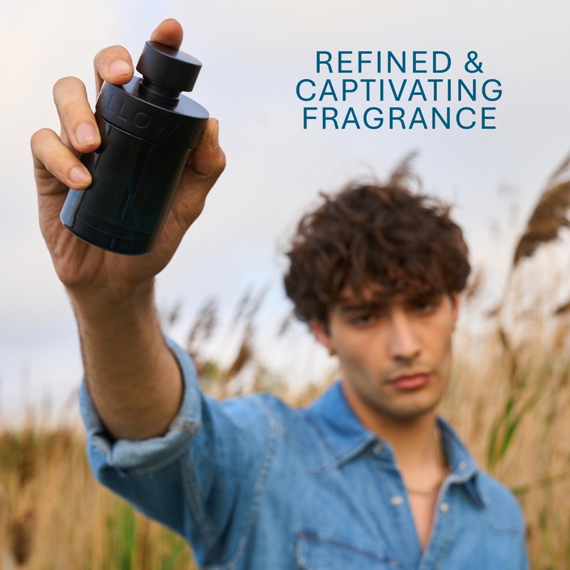 Halloween Man X Eau de Toilette for Men. Amberry Fougere Long Lasting Fragrance with Notes of Lemon, Cinnamon and Amber (4.2 Fl Oz)