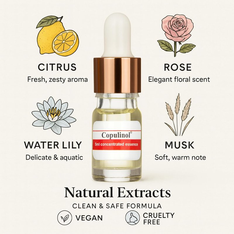 Pheromone Perfume for Women - Long Lasting Copulinol Body Oil, 0.17 Fl Oz | Original Formula for Daily Wear