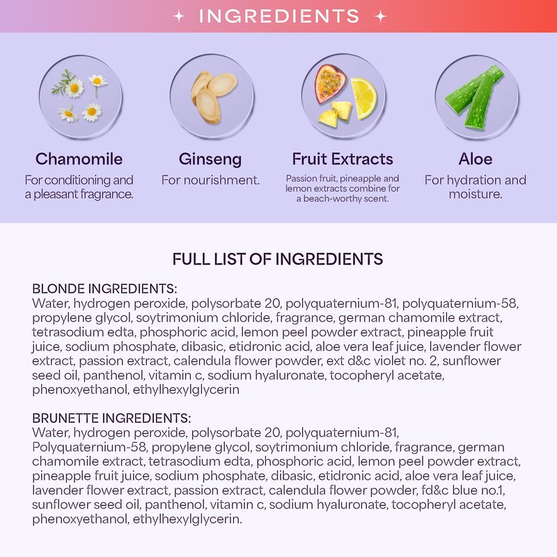 Hally Hair Lighten Up - Hair Lightener for Blondes | Gradually Lightens 2-3 Shades | Sun & Heat Activated Highlight Spray | Vegan & Ammonia-Free Hair Lightening - 3.4 oz