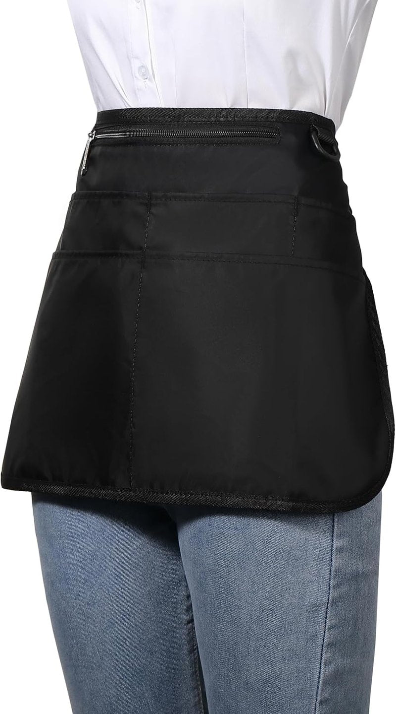 Skiennix Barber Apron - Waterproof & Bleach-Proof Hair Stylist Apron with 6 Pockets | Unisex Design