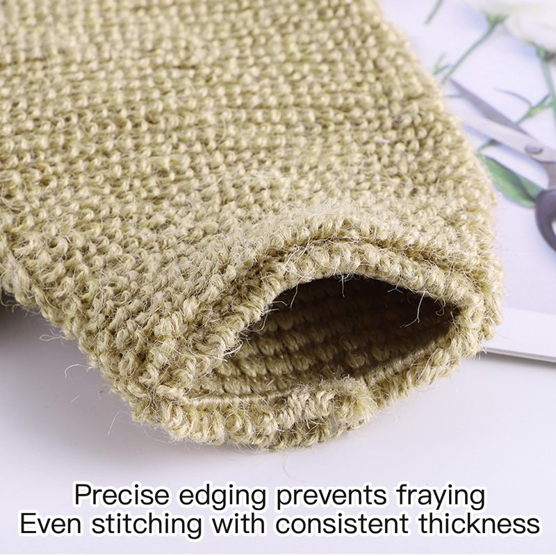 2-Pack Loofah Exfoliating Glove - Natural Hemp Shower Mitts for Body Scrub and Cleansing, Soft Loofah Gloves for Women & Men, Removes Dead Skin & Boosts Circulation