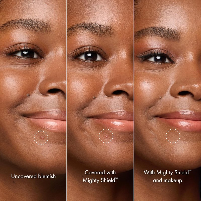 HERO COSMETICS Mighty Shield™ Liquid Patch - Invisible Blemish Protectant for Fast-Drying Pimple Care | 6 Patches