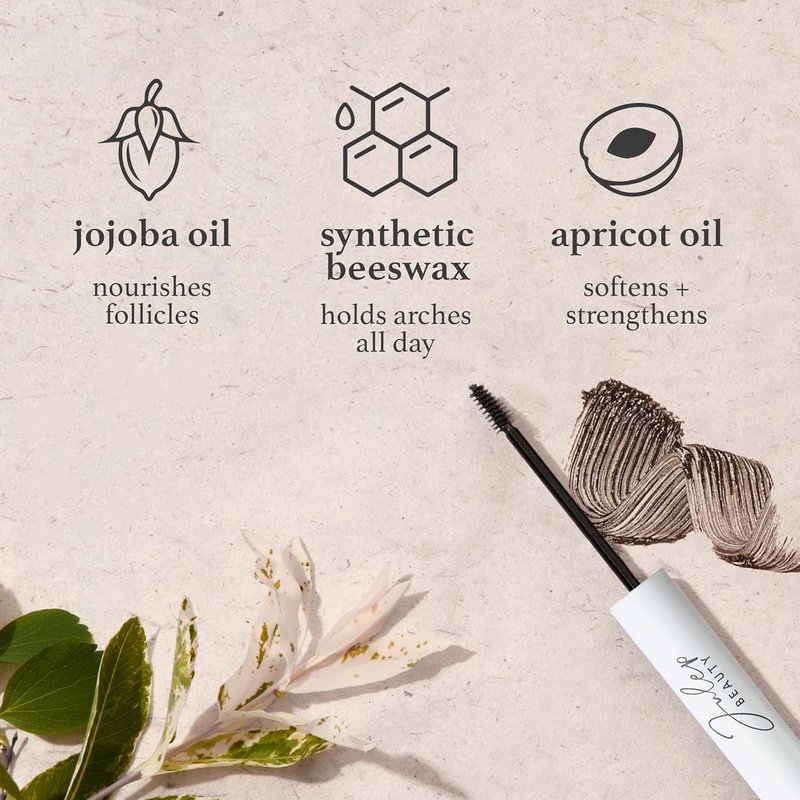 Julep Brow 101 Sculpting Pencil & Tinted Gel Set - Dual-Ended Eyebrow Tool for Defined, Waterproof Brows | Taupe