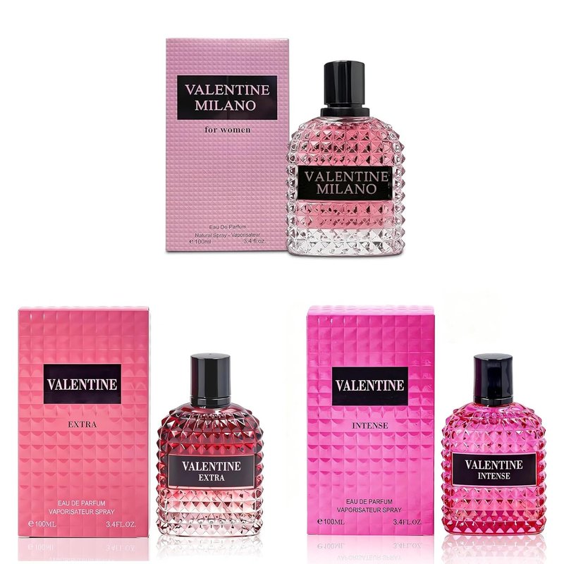Floral Perfume Set for Women - 3PCS Vanilla & Sweet Fruity Eau De Parfum | 3.4 Fl Oz Each