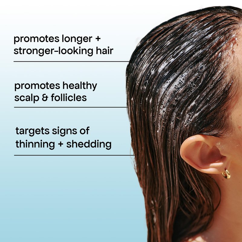 BondiBoost HG Anti-Thinning Shampoo Conditioner Set [16.90 fl oz each], Clinically Tested to Promote Fuller + Thicker-Looking Hair for Women & Men, Procapil, Redensyl & Rosemary Formula, Sulfate-Free