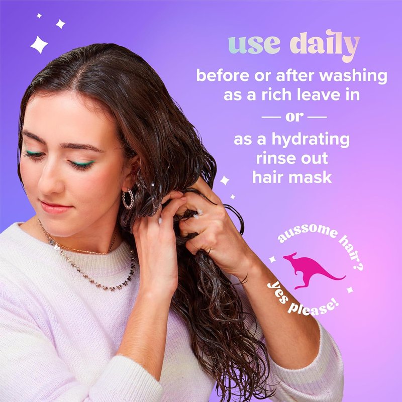 Aussie Ultra Wonder Treatment - Leave-In & Pre-Wash for All Hair Types | 8oz, Amino Acids Enriched