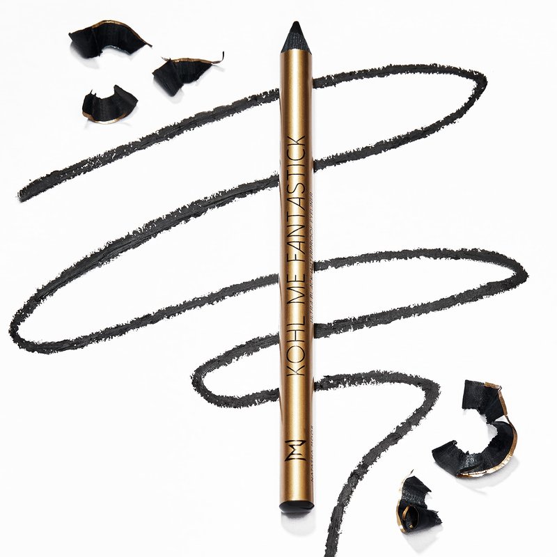 NATASHA MOOR: Kohl me Fantastick Ultra Black Eyeliner Pencil - One-Glide-Wonder, Waterproof & Smudge Proof, Jet Black - Smooth Application and Long-Lasting Power