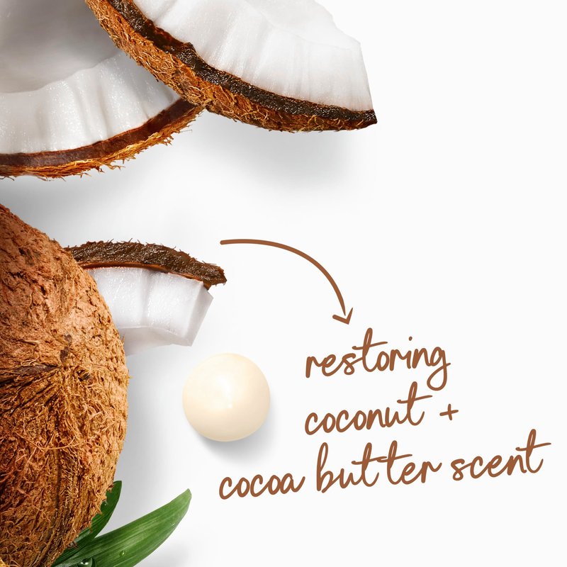 Dove Body Wash Restore Coconut & Cocoa Butter for 24hr Lotion-Soft Skin Moisturizing Skin Cleanser with No Sulfates No Parabens 20 oz