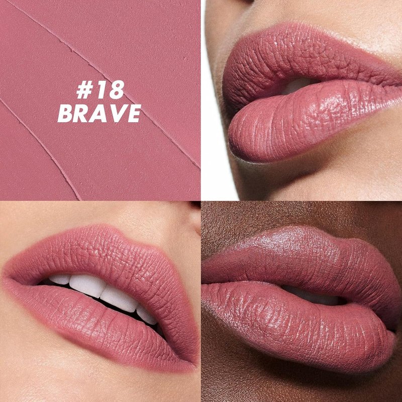 FOCALLURE Ultra Chic Lipstick,Moisturizing Lip Crayon,Lightweight Color without Drying or Fading,Long Lasting Waterproof Lips Makeup,BRAVE