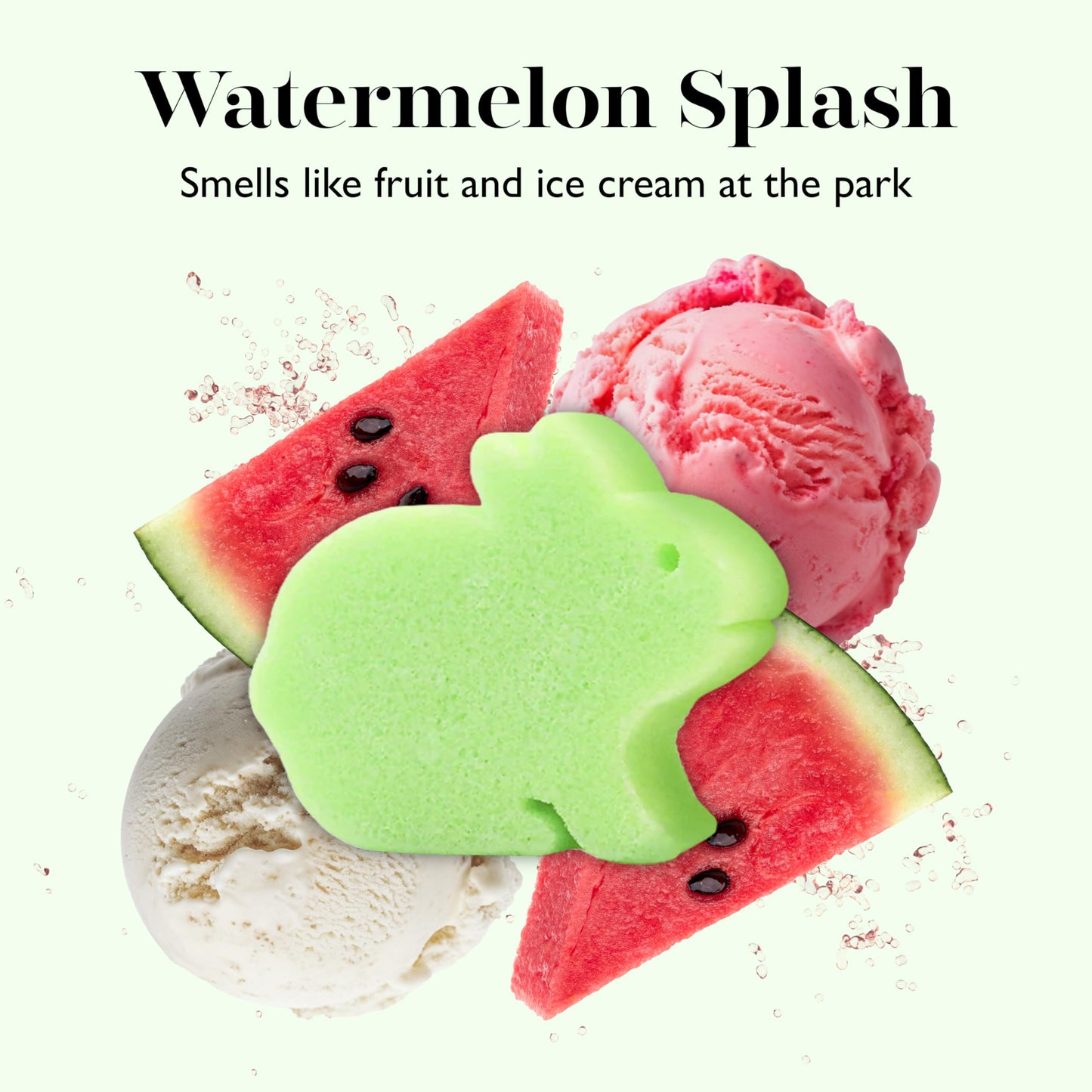 Spongelle Bunny Eco Collection Animals Kids Buffer Body Scrubber | Bath & Shower Loofah for Kids | Biodegradable, Cruelty-Free, Vegan, Dermatologist-Tested, Made in USA