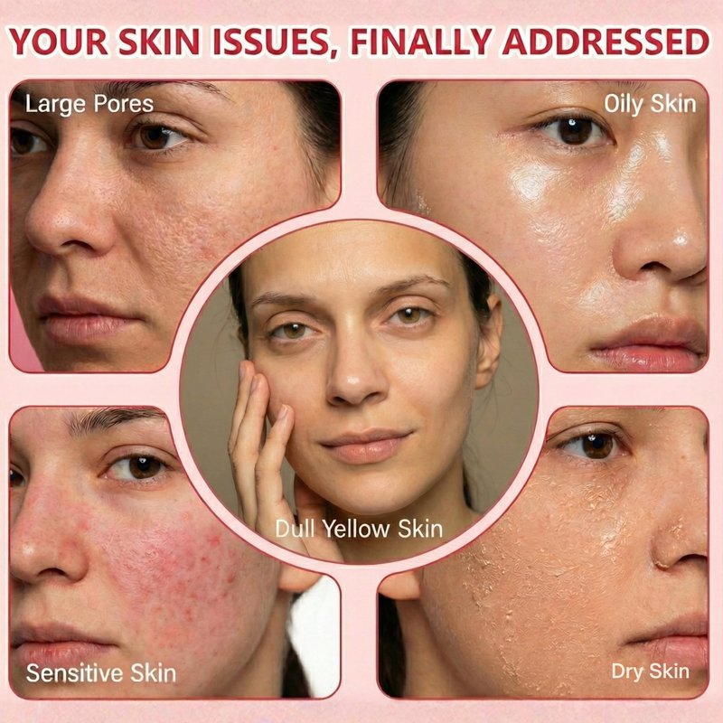 Korean Collagen Jelly Cream — 24H Glow & Hydration, 3.2% Elasticity Boost, 3.9% smoother texture & 6.4% Firmer Skin After 1 Use — Lightweight Collagen Face Moisturizer with Niacinamide (1.76 fl oz)