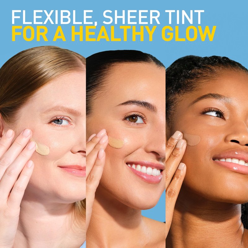 CeraVe Hydrating Mineral Sunscreen SPF 30 with Sheer Tint,Tinted Mineral Sunscreen with Zinc Oxide & Titanium Dioxide,Blends Seamlessly For Healthy Glow,Deep,1.7 Oz,(Pack of 2)