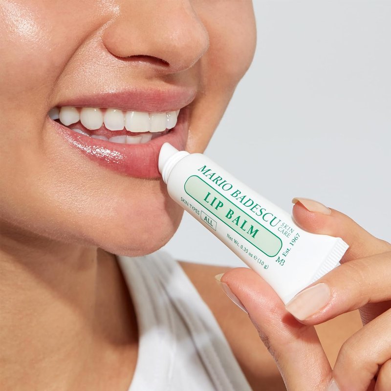 Mario Badescu Moisturizing Lip Balm - Nourishing Coconut Oil & Shea Butter Formula for Soft, Smooth Lips | Ideal for Dry, Cracked Lips