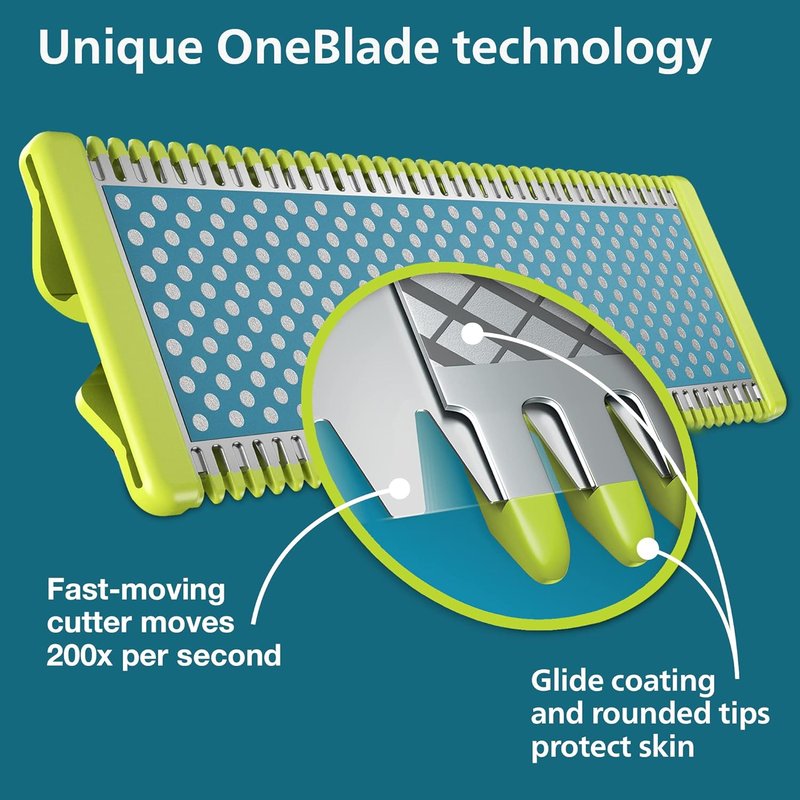 Philips Norelco OneBlade First Shave Teen Hybrid Electric Shaver, QP2515/49