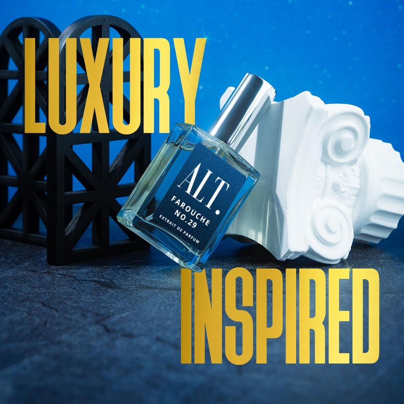 ALT. FRAGRANCES Farouche No. 29 - Designer Inspired Perfume for Men, Extrait de Parfum, Long Lasting Bold Citrus Vanilla Cologne, 30ml