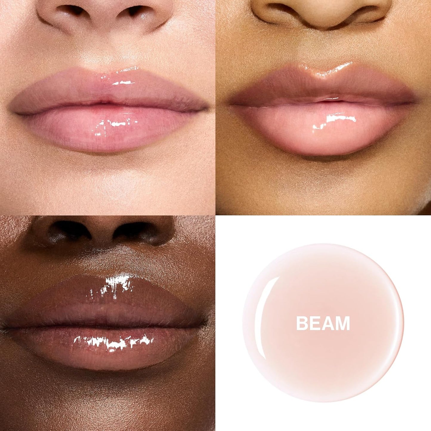 Smashbox Halo Plump + Glow Lip Gloss - Hydrating, Non-Sticky Formula with Hyaluronic Acid | 6-Hour Shine