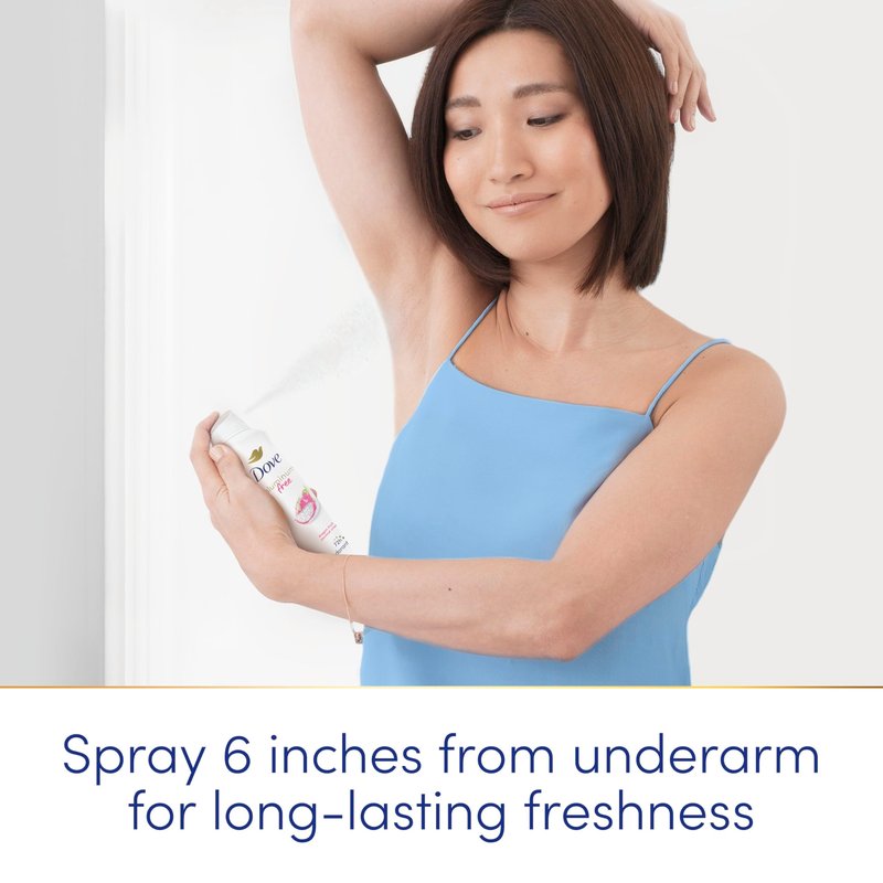 Dove Aluminum Free Deodorant Spray for Women 3 Pack Dragon Fruit & Coconut Cream 72 hour odor protection 4 oz