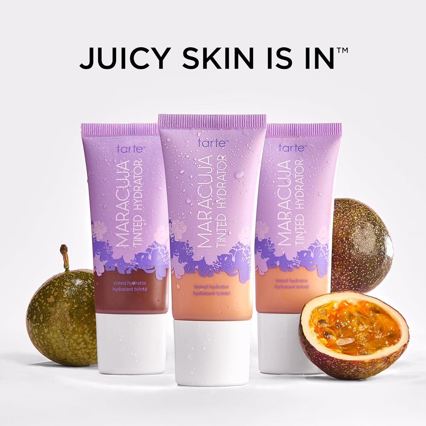 Tarte Maracuja Tinted Moisturizer - Lightweight Sheer Foundation with Hydrating Hyaluronic Acid & Turmeric, Vegan & Cruelty-Free