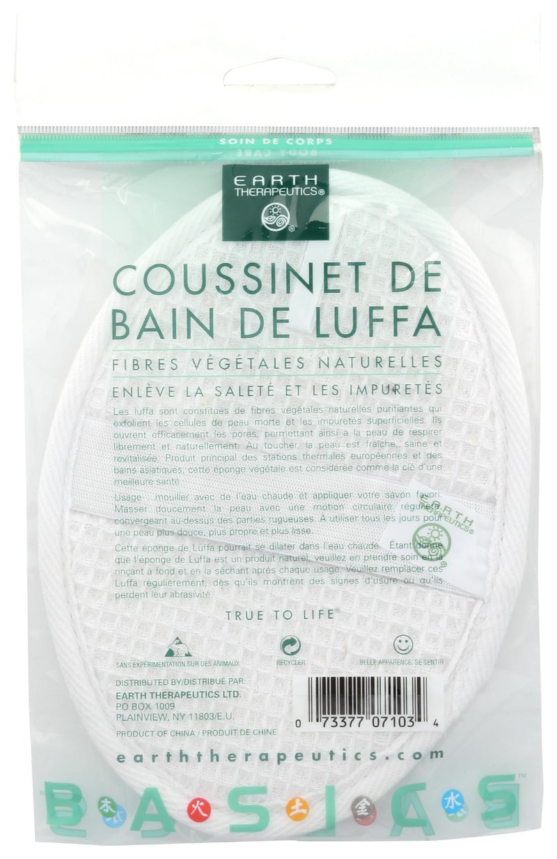 Earth Therapeutics Loofah Bath Pad, 1 EA