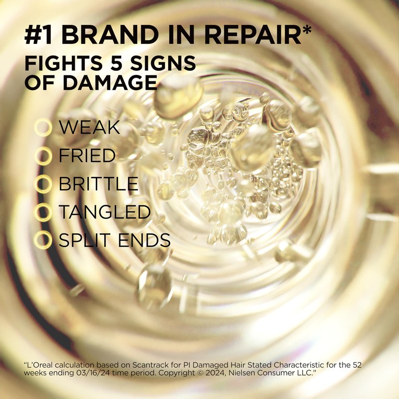 L'Oreal Paris Elvive Total Repair 5 Repairing Shampoo and Conditioner for Damaged Hair, 28 Ounce (Set of 2)