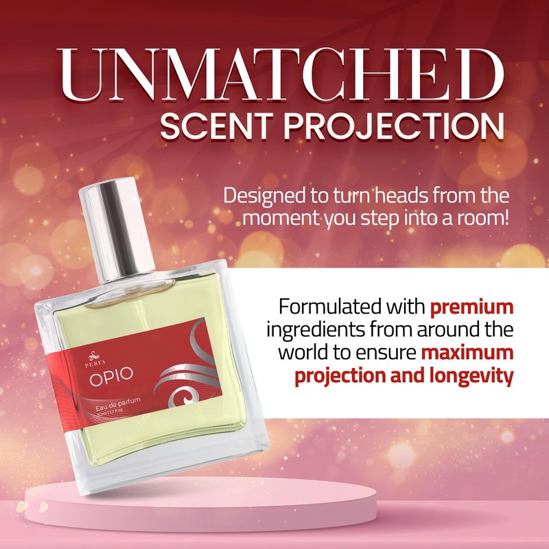 Inspired by YSB Opi.um Pefume for Women | Long Lasting Ladies Perfume Spray | Premium Scented with Dark Coffee, White Jasmine & Cotton Vanilla Notes | Womens Daily Use Eau de Parfum 50ML Spray