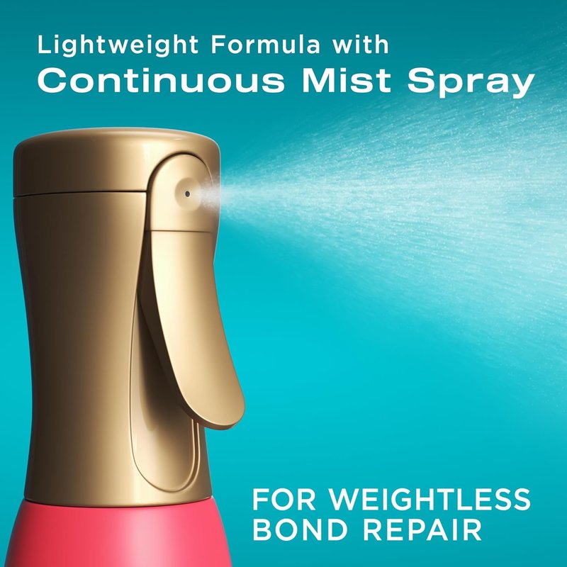 OGX Repair & Protect Bond Protein Heat Protect Spray - Weightless Damage Defense for All Hair Types | 6.5 fl. oz