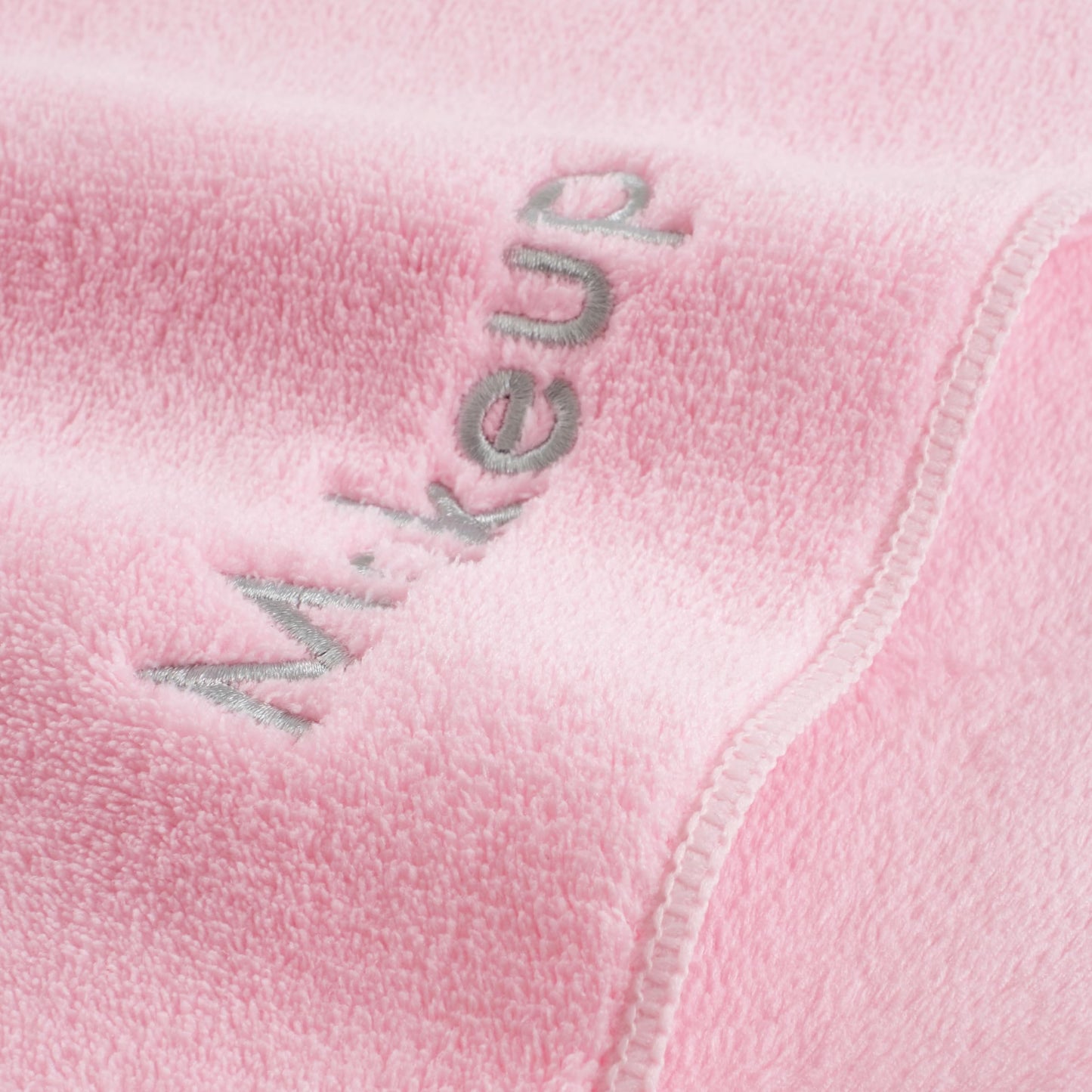 Arkwright Makeup Remover Cloths 6 Pack - Microfiber Coral Fleece Face Towels, Ultra Soft Reusable Washcloths, Gentle Facial Cleansing for Waterproof Makeup, 13 x 13, Pink