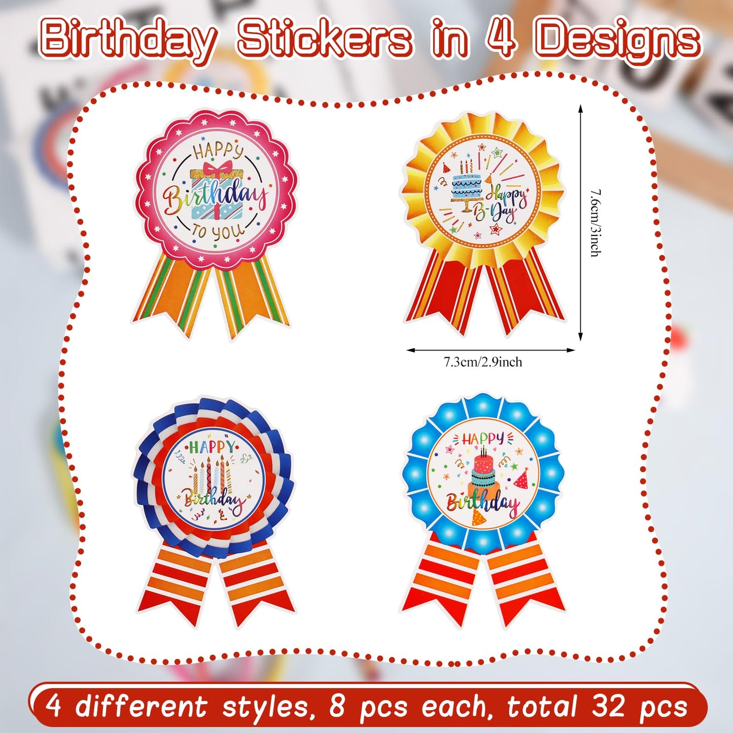 ZhouBoat 122 Pcs Birthday Classroom Kit, Back to School Supplies with Pencils Cards Bracelets Stickers for Teachers Students Party Rewards Bulk Goody Bags