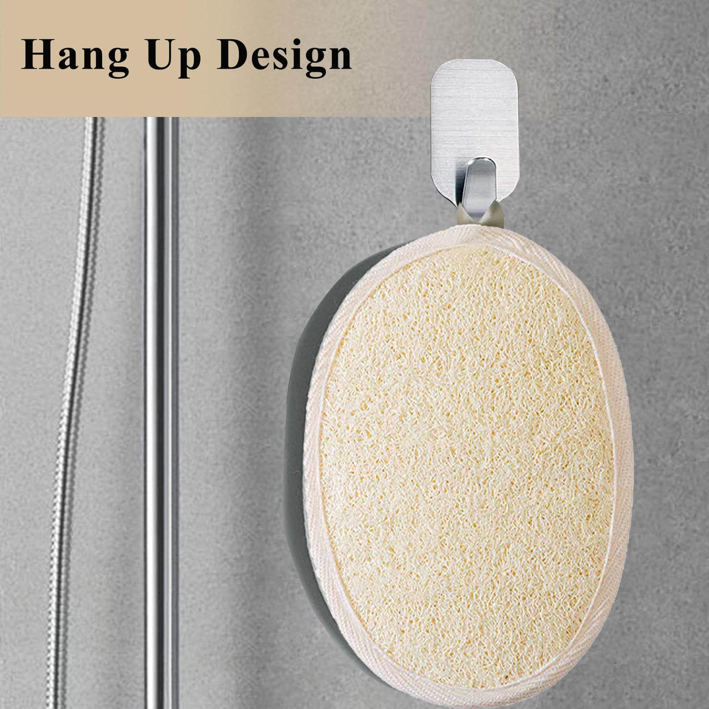 METLUCK Loofah Sponges