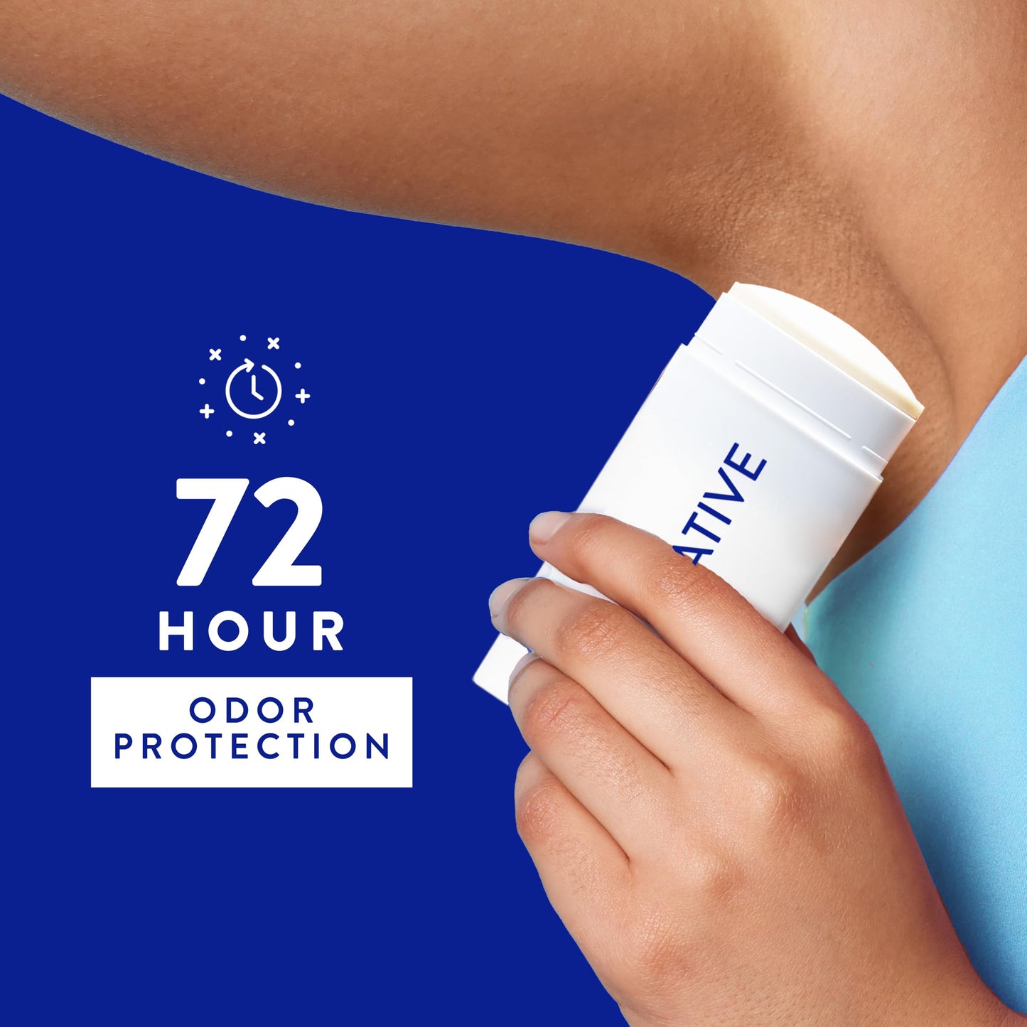 Native Aluminum-Free Clean Deodorant with Natural Derived Ingredients, 72HR odor control | Deodorant for Women and Men | Baking Soda, Coconut Oil, Shea Butter | Fragrance Free | Unscented