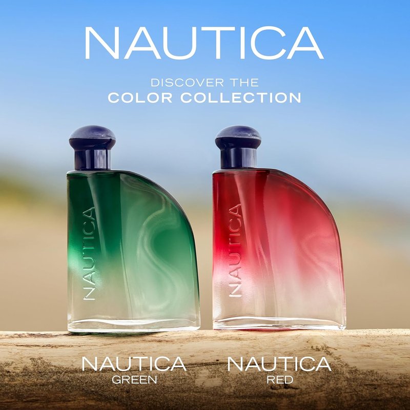 Nautica Red Eau de Toilette for Men - Aromatic Fougere Fragrance with Black Pepper & Lavender | 1.6oz