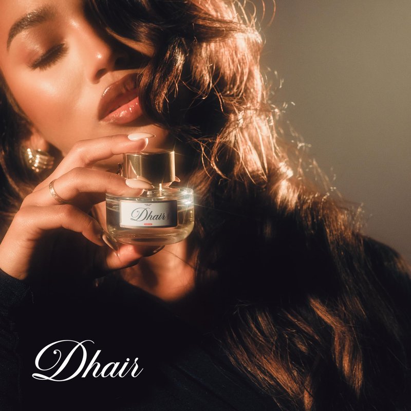 Dhair Hair Perfume for Women, Vanilla Perfume Long Lasting Argan Oil Fragrance Mist, Vanilla Coconut,Ylang Ylang, Jasmine Scent, Made in France, Nourishing Hair & Body Spray,Gift for Women,1.7 Fl Oz