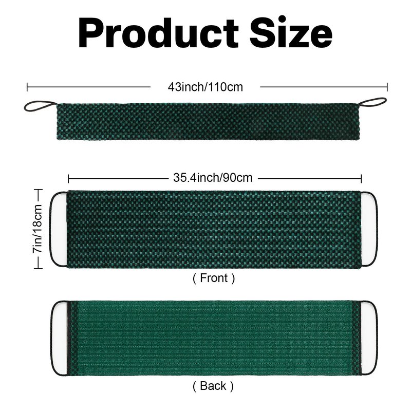 Yiclick Dual-Textured Exfoliating Washcloth Towel - Back Scrubber for Use in Shower Bath, Exfoliating Body Scrubber Exfoliator, Japanese Exfoliate Loofah Lufa Sponge Wash Cloth for Women Men
