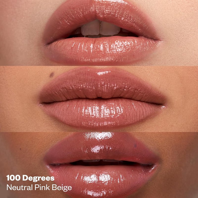 Kosas Moisturizing Shiny Sheer Lipstick - Ceramides, Hyaluronic Acid & Mango Butter | 100 Degrees