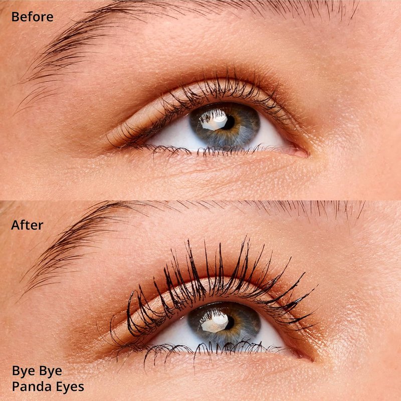 Essence | Bye Bye Panda Eyes Tubing Mascara | Smudge-Proof & Volumizing | Vegan, Cruelty-Free, Paraben-Free (1 Pack)