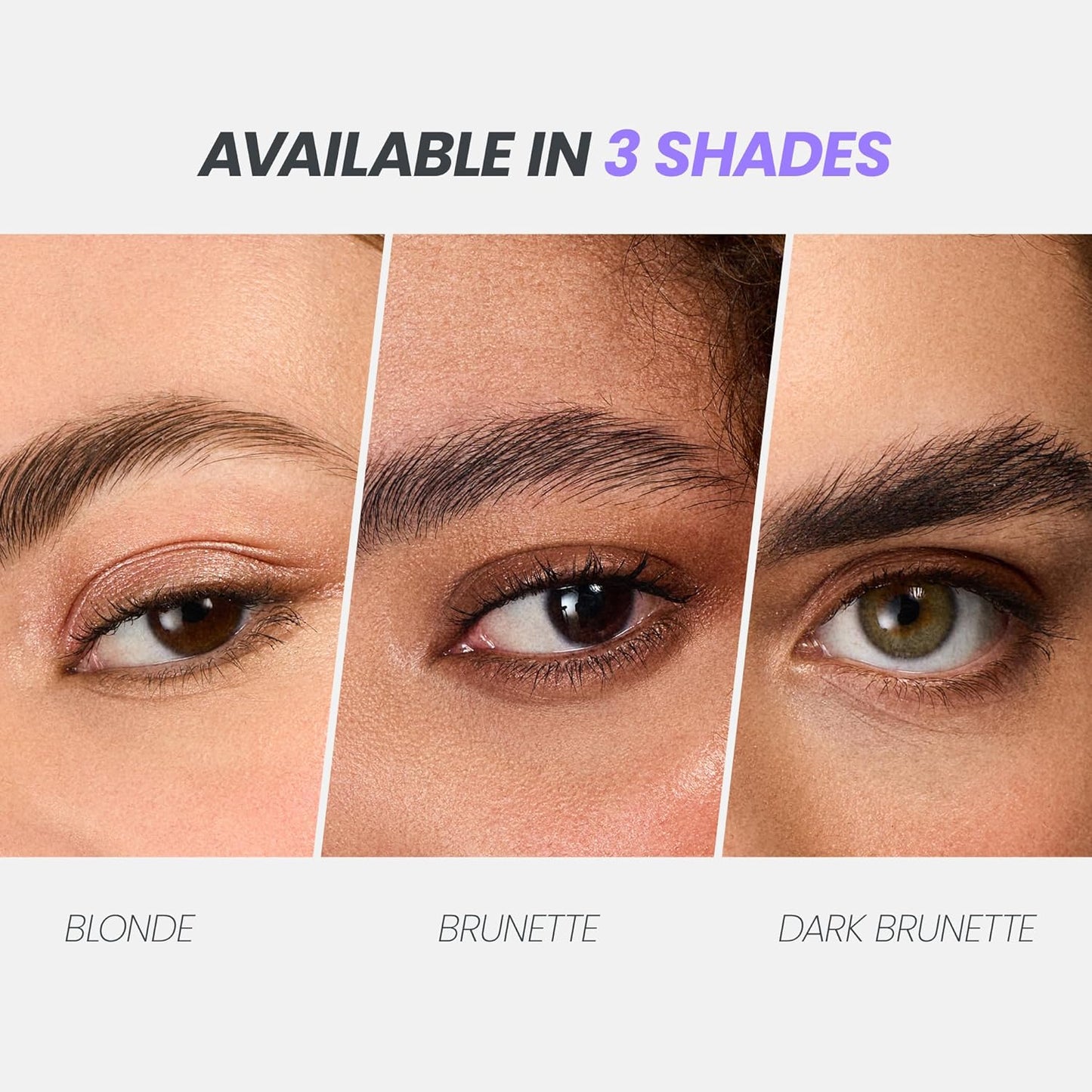 Wonderskin Brow/Do Eyebrow Gel Topper - Skinrageous All-Day Waterproof Tint Mascara (Blonde)