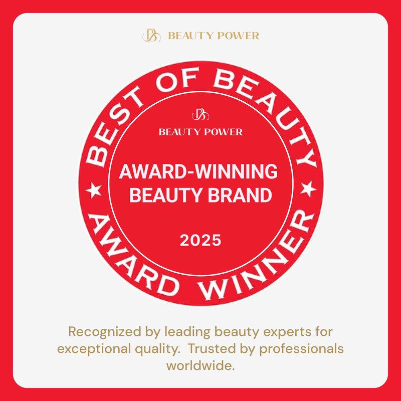 Beauty Power Professional Tweezers in Case - Slant, Durable Lightweight German Stainless Steel, Ultra Precision Tweezers for Eyebrows, Facial Hair, Chin, and Ingrown Hair Removal - Gift Idea - Gray