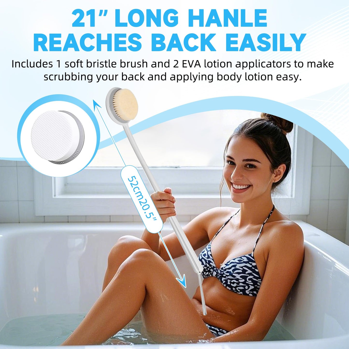 Fanwer 6-Piece Hip Kit for Seniors Total Hip Replacement - Leg Lifter, Sock Aid, Reach Grabber Tool, Dressing Stick, Back Brush and Lotion Applicator, Pants Helper, Hip Replacement Kit After Surgery