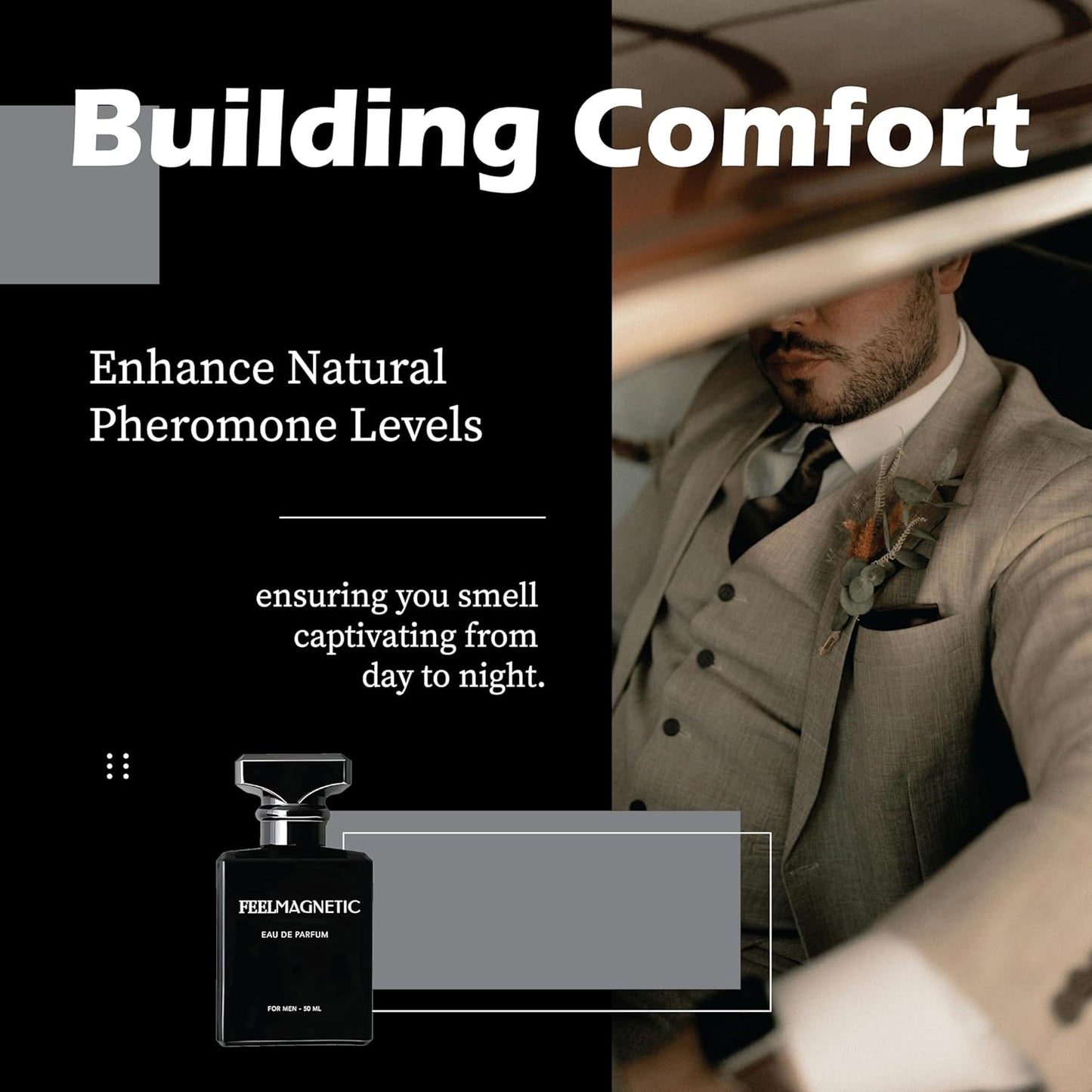 Skiennix Pheromone Perfume - Unisex Fragrance for Long-Lasting Social Confidence | 50ml