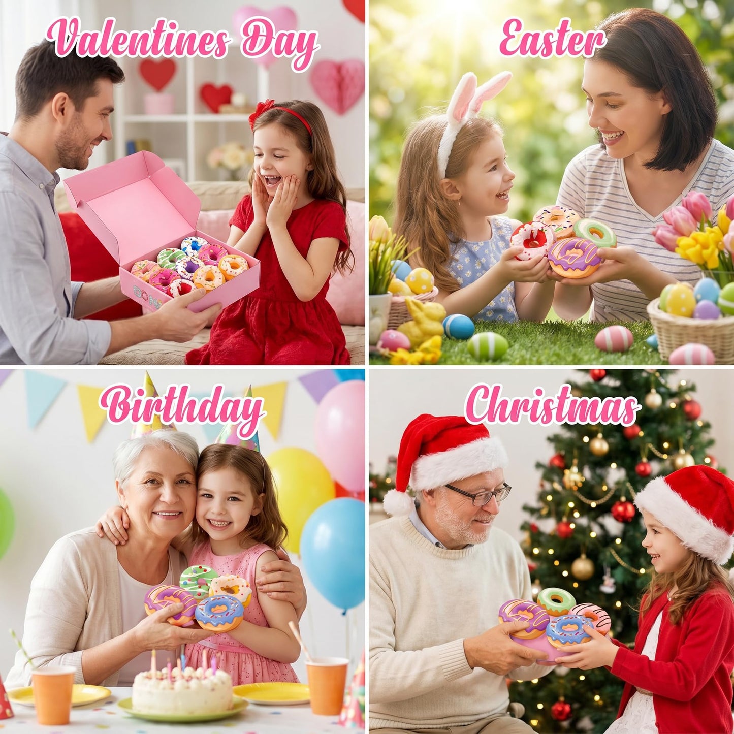 9 Pack Cupcake Bath Bombs for Kids with Surprise Inside, Kids Bath Salts with Jewelry Inside for Princess Girls, Super Large Kids Bath Balls for Children…